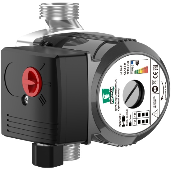 Насос циркуляционный ГВС PUMPMAN GRS-SS20 6 с корпусом из нержавеющей стали