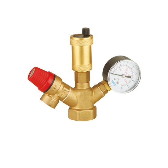Группа безопасности Мини для котла 1 , 1,5бар ViEiR AQ1123A