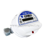 Счетчик газа СГМБ- 3,2 (Орел) Ду20 (Электронный) с выносным литиевым элементом