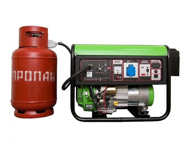 Газовый электрогенератор СС1500 (220 В)