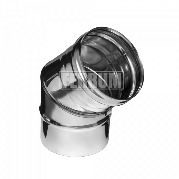 Колено FERRUM 135гр.(430 0,5мм) ф130